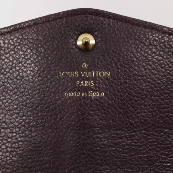LOUIS VUITTON Empreinte Portefeuille Curieuse Wallet Purple - Picture 11 of 16